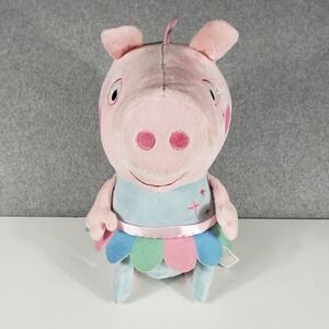 Peppa Pig Girls Plush 15.5" Unicorn Costume Blue Pink Fiesta C19375 Stuffed Toy